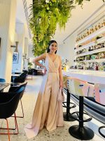 JUMPSUIT WITH MAXI CAPE - Image 3
