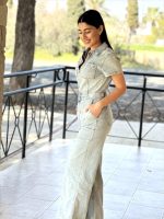 JEAN JUMPSUIT SHORT SLEEVE - Image 6