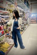 JEAN JUMPSUIT STRAPLESS - Image 5