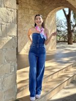 JUMPSUIT JEAN STRAPLESS - Image 6