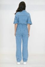 JUMPSUIT JEAN SHORT SLEEVE - Image 3