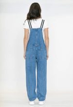 JEAN JUMPSUIT WITH STRAPS - Image 3