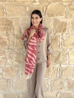 SCARF ZEBRA PRINT