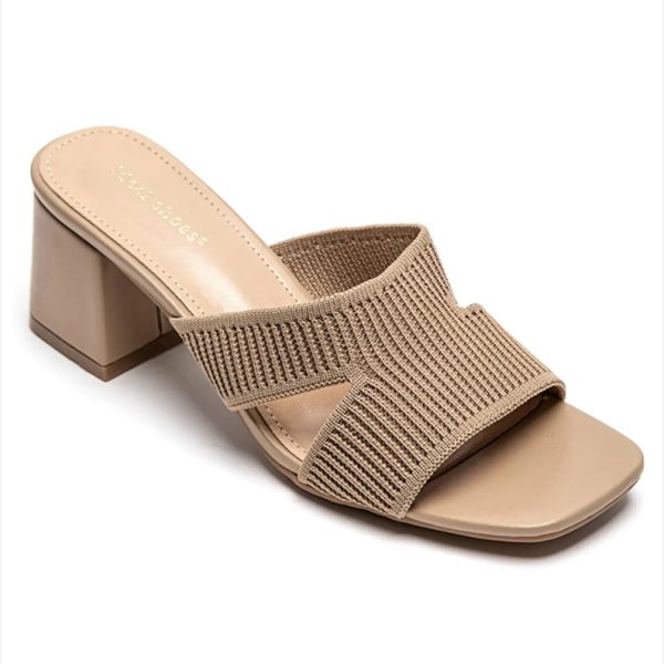 MULES BLOCK MID HEEL