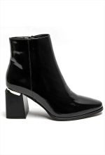 ANKLE PATENT LEATHER BOOT