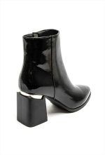 ANKLE PATENT LEATHER BOOT - Image 2