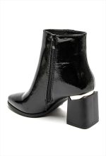 ANKLE PATENT LEATHER BOOT - Image 4