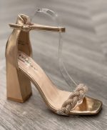 TWISTED RHINESTONES SANDAL - Image 5