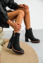 ANKLE BOOT HIGH HEEL