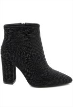HEELED ANKLE BOOT RHINESTONES - Image 5