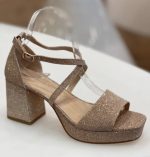 SEQUIN PLATFORM SANDAL - Image 2