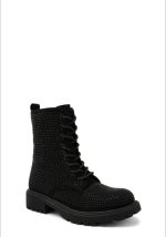 ANKLE BOOTS LACE UP - Image 4