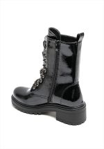 LACE UP PATENT BOOTS - Image 3