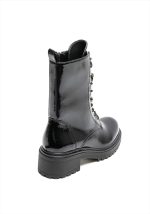 LACE UP PATENT BOOTS - Image 4