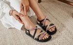FLAT SANDALS WITH STRAPS - Image 6
