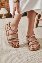 FLAT SANDALS WITH STRAPS - Image 7