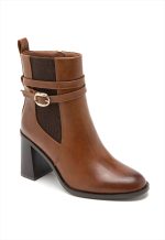 HEELED ANKLE BOOT ELASTIC GORE - Image 2