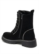 SUEDE LACE UP ANKLE BOOT - Image 2