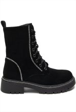 SUEDE LACE UP ANKLE BOOT - Image 3