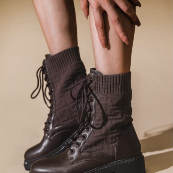 ANKLE BOOT LACE UP