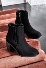ANKLE BOOT PLEATED SIDE - Image 3