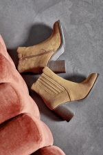 ANKLE BOOT PLEATED SIDE - Image 10