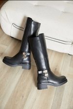 FLAT KNEE BOOT