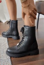 ANKLE LACE UP BOOT