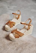 PLATFORM SANDAL WITH STRAP - Image 3