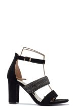 HIGH HEEL SUEDE SANDAL - Image 9