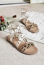 FLAT SANDALS STUDDED - Image 8