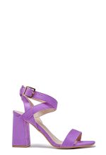 HIGH BLOCK HEEL SANDAL - Image 11