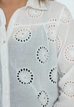 SHIRT CUTWORK RHINESTONES - Image 3