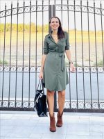 SHIRT DRESS WITH POCKET
