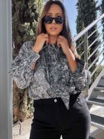 SHIRT PRINTED RUFFLES - Image 6