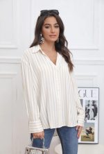 SHIRT STRIPED RHINESTONES - Image 5