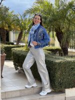 JEAN JACKET CROPPED - Image 4