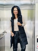 HOODIE DOWN JACKET VEST LONG - Image 2