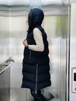 HOODIE DOWN JACKET VEST LONG - Image 3