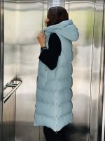 HOODIE DOWN JACKET VEST LONG - Image 21