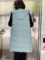HOODIE DOWN JACKET VEST LONG - Image 22