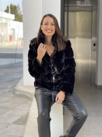 FAUX FUR JACKET - Image 3