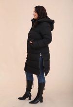 LONG DOWN HOODED JACKET - Image 3