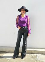 KNITTED TULL SLEEVE