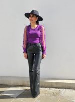 KNITTED TULL SLEEVE - Image 2