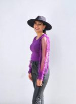 KNITTED TULL SLEEVE - Image 3