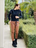 KNITTED SWEATER CUTWORK RUFFLES - Image 4