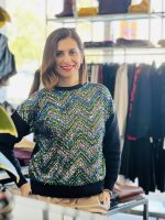 KNITTED SWEATER SEQUIN - Image 3