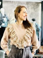 KNITTED SWEATER ROUND NECK - Image 2