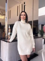 KNITTED SWEATER LONG SEQUIN